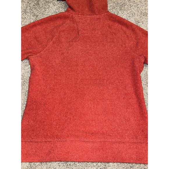 Carhartt Jacket Women’s Small Red Kentwood Fleece Hoodie Full‎ Zip Relaxed Fit - Picture 10 of 11